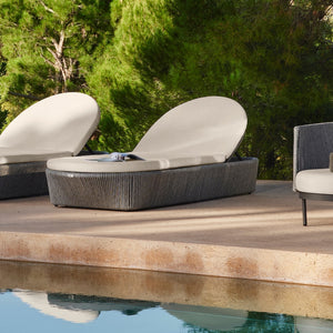 Boston Chaise Lounger with Sunbrella Cushion - Majestic Patio