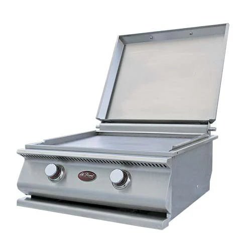 Cal Flame 15 000 BTU 2 - Burner Built - In Stainless Steel Hibachi Gas Grill BBQ19900P - Majestic Patio