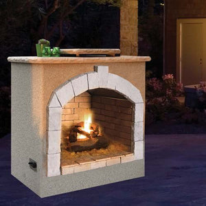 Cal Flame 60 inch Outdoor Fireplace FRP - 906 - 1 - Majestic Patio