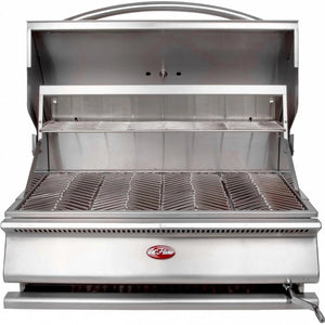 Cal Flame G Series 32 Inch Built - In Charcoal Grill BBQ18G870 - Majestic Patio