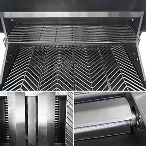 Cal Flame G Series 4 - Burner Built In Grill BBQ18G04 - Majestic Patio