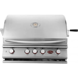 Cal Flame P4 32 Inch 4 Burner Built - In Grill with Rotisserie, Griddle BBQ19P04 - Majestic Patio