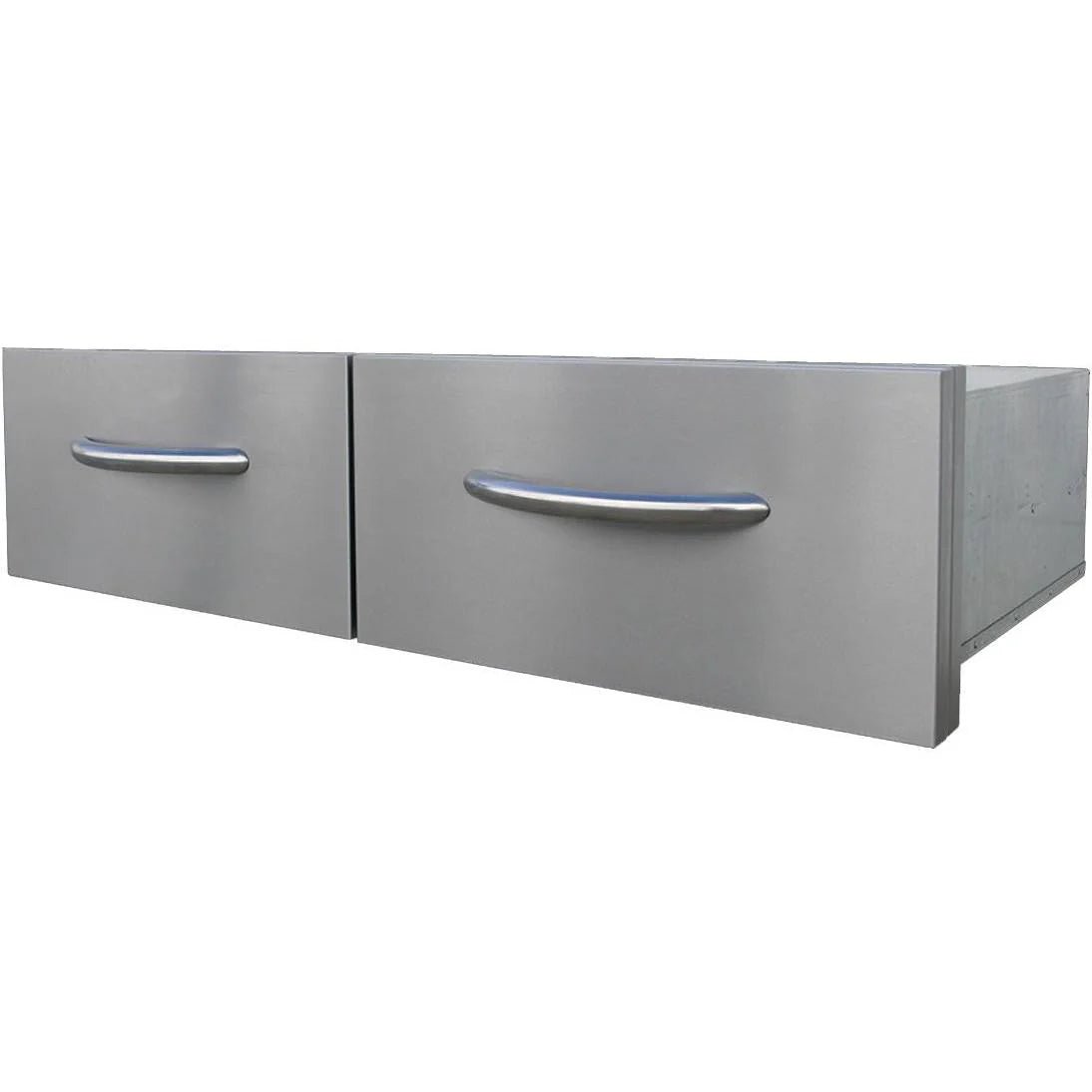 Cal Flame Side by Side Double Access Drawers 39 inch BBQ08867 - Majestic Patio