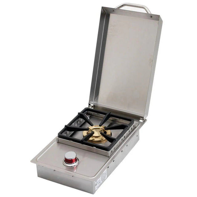 Cal Flame Standard Single Flat Side Burner with 15 000 BTU BBQ18852P - Majestic Patio