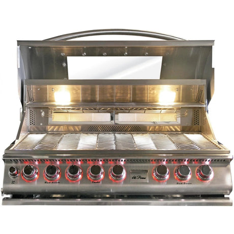 Cal Flame Top Gun 40 Inch 5 Burner Built - In Convection Grill BBQ19875CTG - Majestic Patio