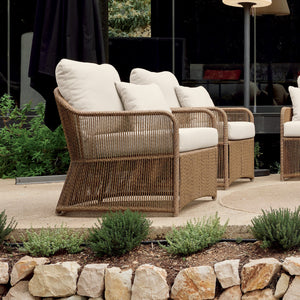 Calixto Armchair with Sunbrella Cushion - Majestic Patio