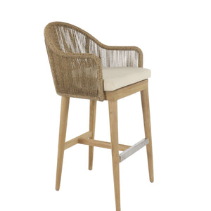 Calixto Barstool with Sunbrella Cushion - Majestic Patio