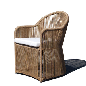 Calixto Dining Armchair with Sunbrella Cushion - Majestic Patio