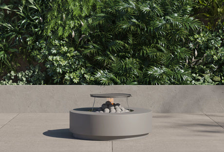 Concrete Fire Pit Table - Majestic Patio