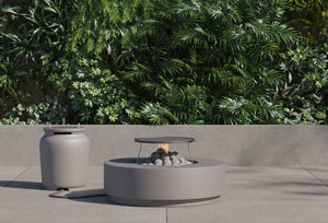 Concrete Fire Pit Table - Majestic Patio