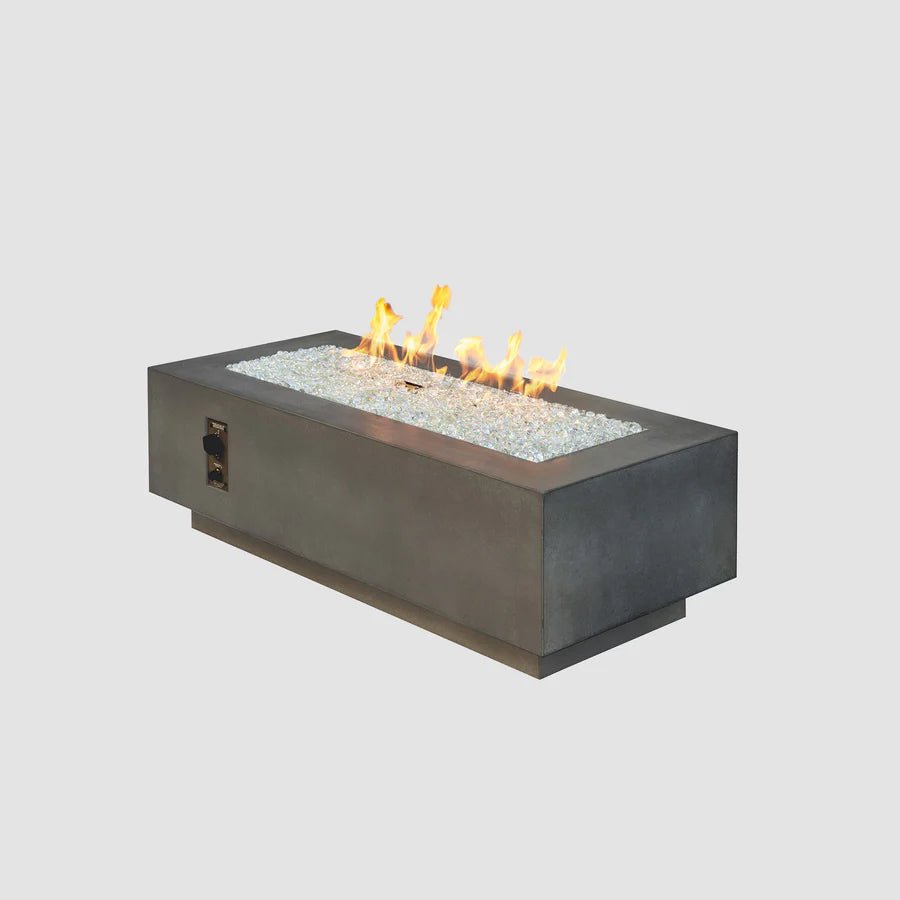 Cove Linear Gas Fire Pit Table 54" - Majestic Patio