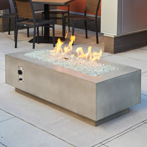 Cove Linear Gas Fire Pit Table 54" - Majestic Patio