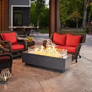 Cove Linear Gas Fire Pit Table 54" - Majestic Patio