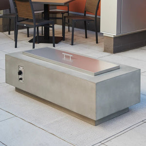 Cove Linear Gas Fire Pit Table 54" - Majestic Patio