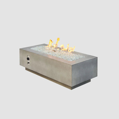 Cove Linear Gas Fire Pit Table 54" - Majestic Patio