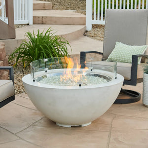 Cove Round Gas Fire Pit Bowl 42" - Majestic Patio