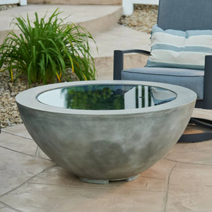 Cove Round Gas Fire Pit Bowl 42" - Majestic Patio