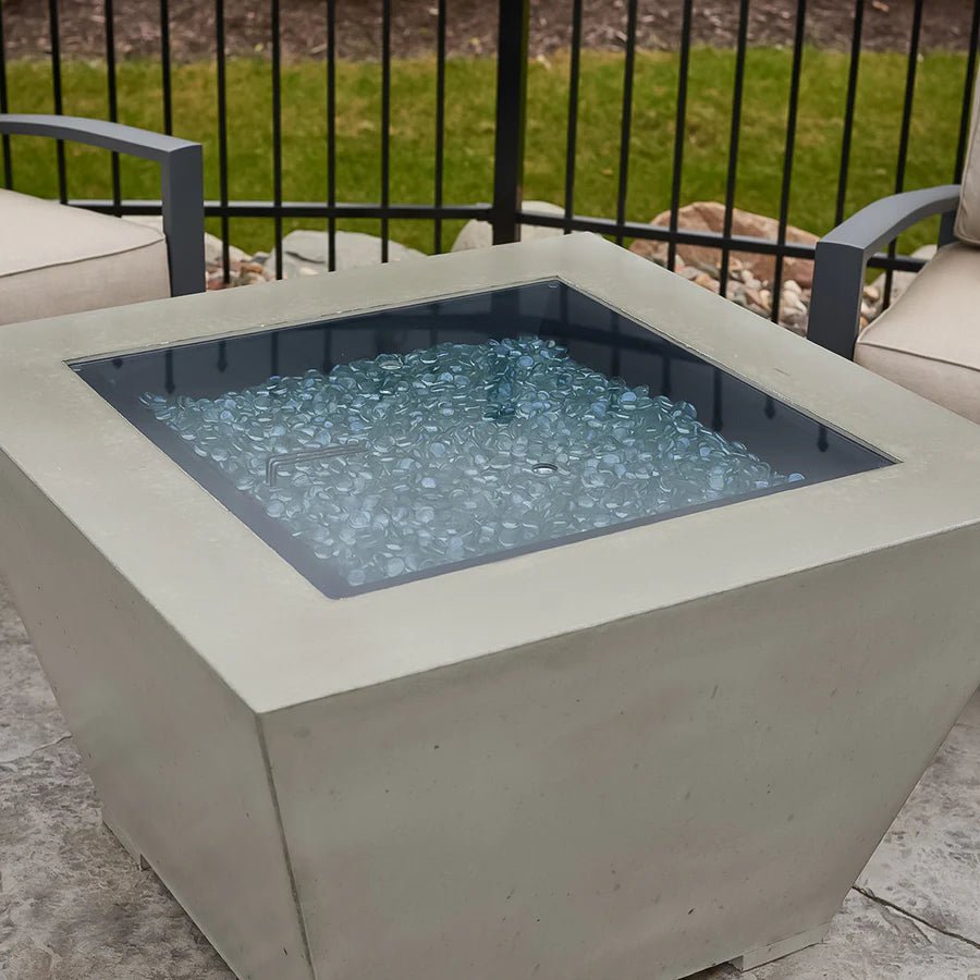 Cove Square Gas Fire Pit Bowl - Majestic Patio