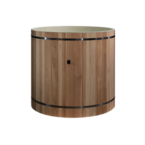 DCT Barrel - Plastic with Pacific Cedar Exterior - Majestic Patio