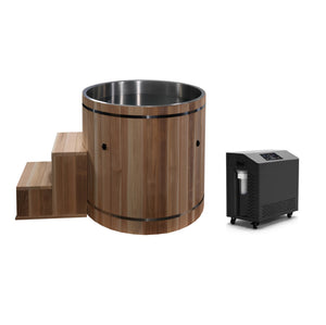 DCT Barrel - Plastic with Pacific Cedar Exterior - Majestic Patio