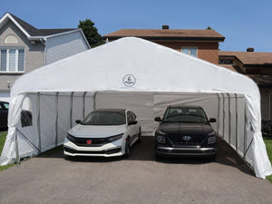 Deluxe Double Car Shelter - Majestic Patio