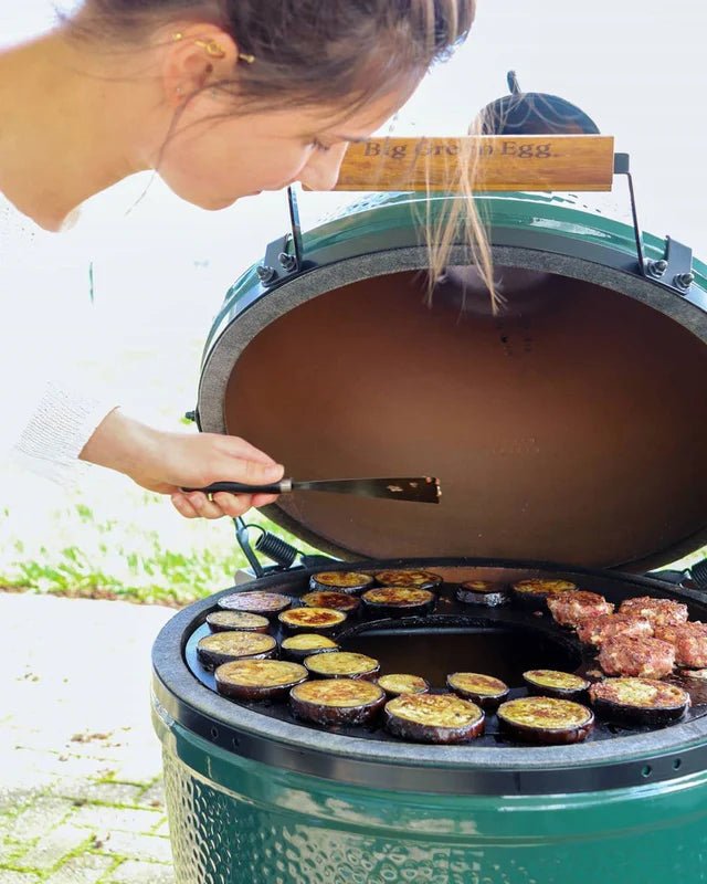 DISCOVER THE BEST GREEN EGG SOLID STEEL GRIDDLE ACCESSORIES FOR UNMATCHED OUTDOOR COOKING - Majestic Patio