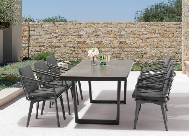 Doris Outdoor Dining Table - Majestic Patio