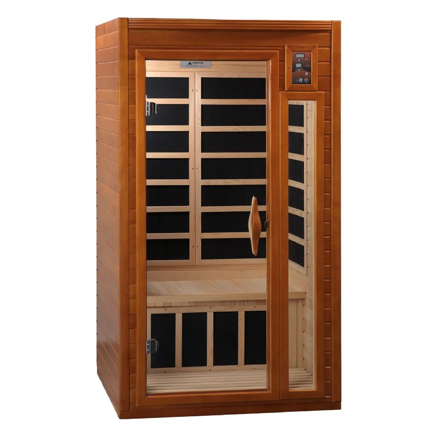 DYN - 6106 - 01 Dynamic Ultra Low EMF Far Infrared Sauna, Barcelona Elite Edition - Majestic Patio