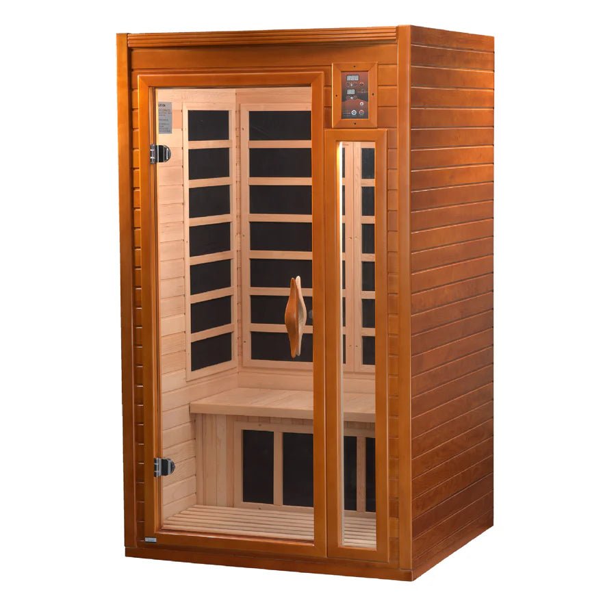 DYN - 6106 - 01 Dynamic Ultra Low EMF Far Infrared Sauna, Barcelona Elite Edition - Majestic Patio