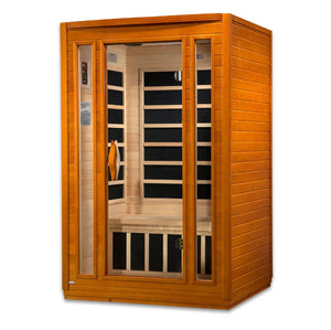 DYN - 6206 - 01 Dynamic Ultra Low EMF Far Infrared Sauna, San Marino Elite Edition - Majestic Patio