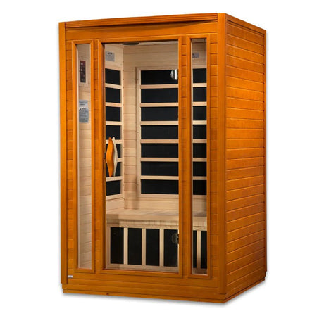 DYN - 6206 - 01 Dynamic Ultra Low EMF Far Infrared Sauna, San Marino Elite Edition - Majestic Patio