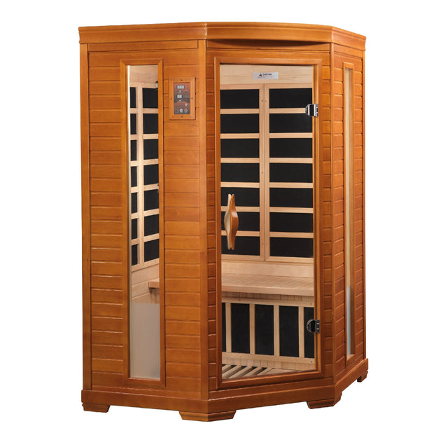 DYN - 6225 - 02 Dynamic Ultra Low EMF Far Infrared Sauna, Heming Edition - Majestic Patio