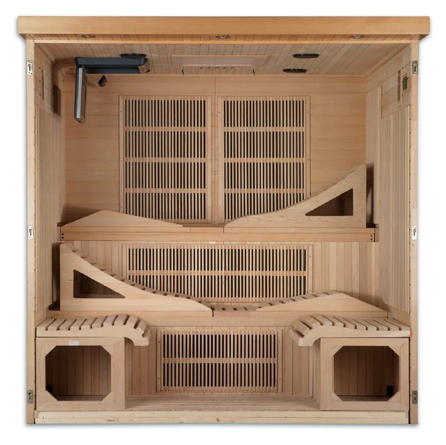 DYN - 6996 - 01 Ultra Low EMF Far Infrared Sauna - Majestic Patio