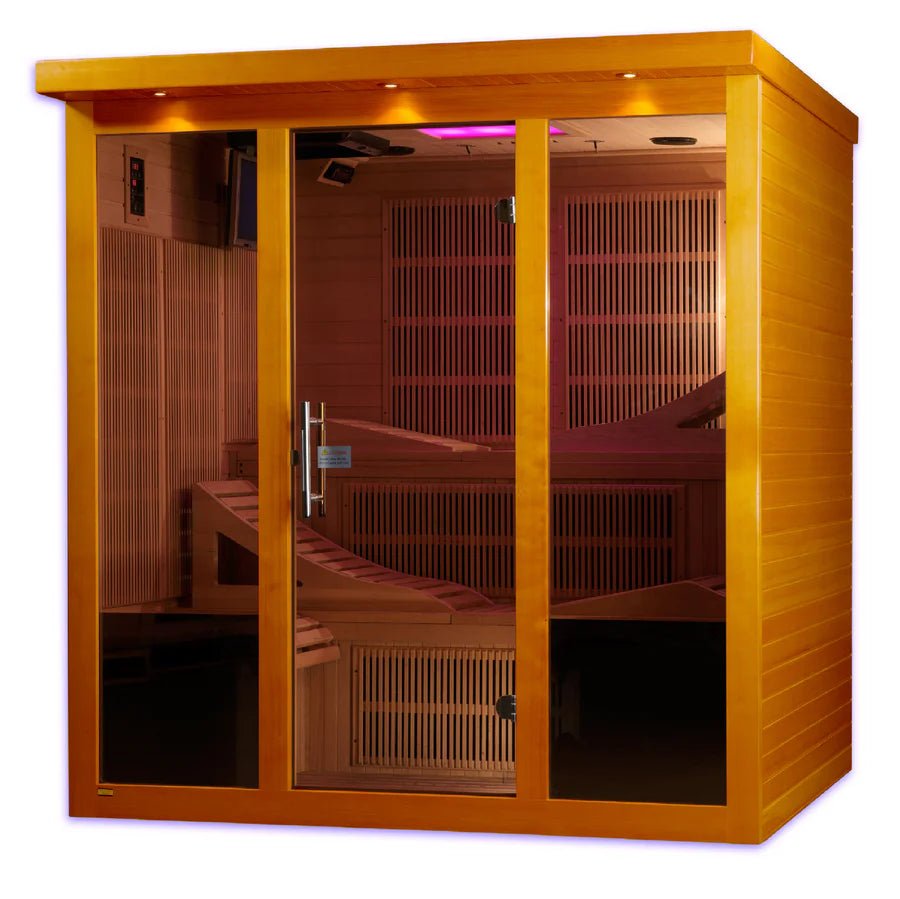 DYN - 6996 - 01 Ultra Low EMF Far Infrared Sauna - Majestic Patio