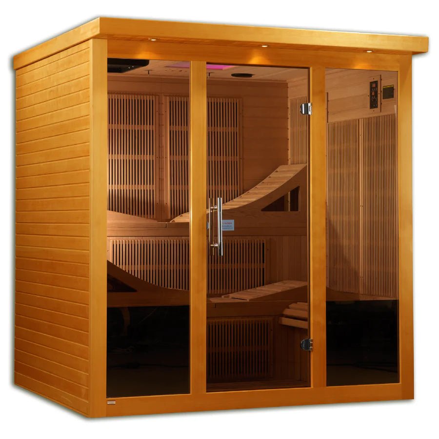 DYN - 6996 - 01 Ultra Low EMF Far Infrared Sauna - Majestic Patio