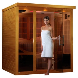 DYN - 6996 - 01 Ultra Low EMF Far Infrared Sauna - Majestic Patio