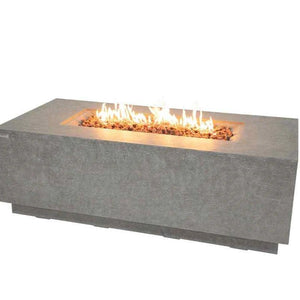 Elementi Andes Fire Table with Internal Propane Tank Holder - Majestic Patio