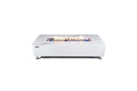 Elementi Athens & Valencia Porcelain Fire Table - Majestic Patio