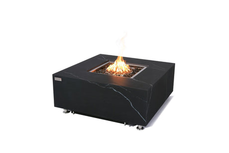 Elementi Bianco & Sofia Porcelain Fire Table - Majestic Patio