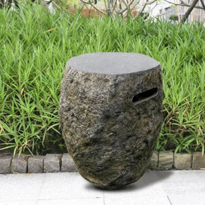 Elementi Boulder Tank Cover - 24.8''H - Majestic Patio