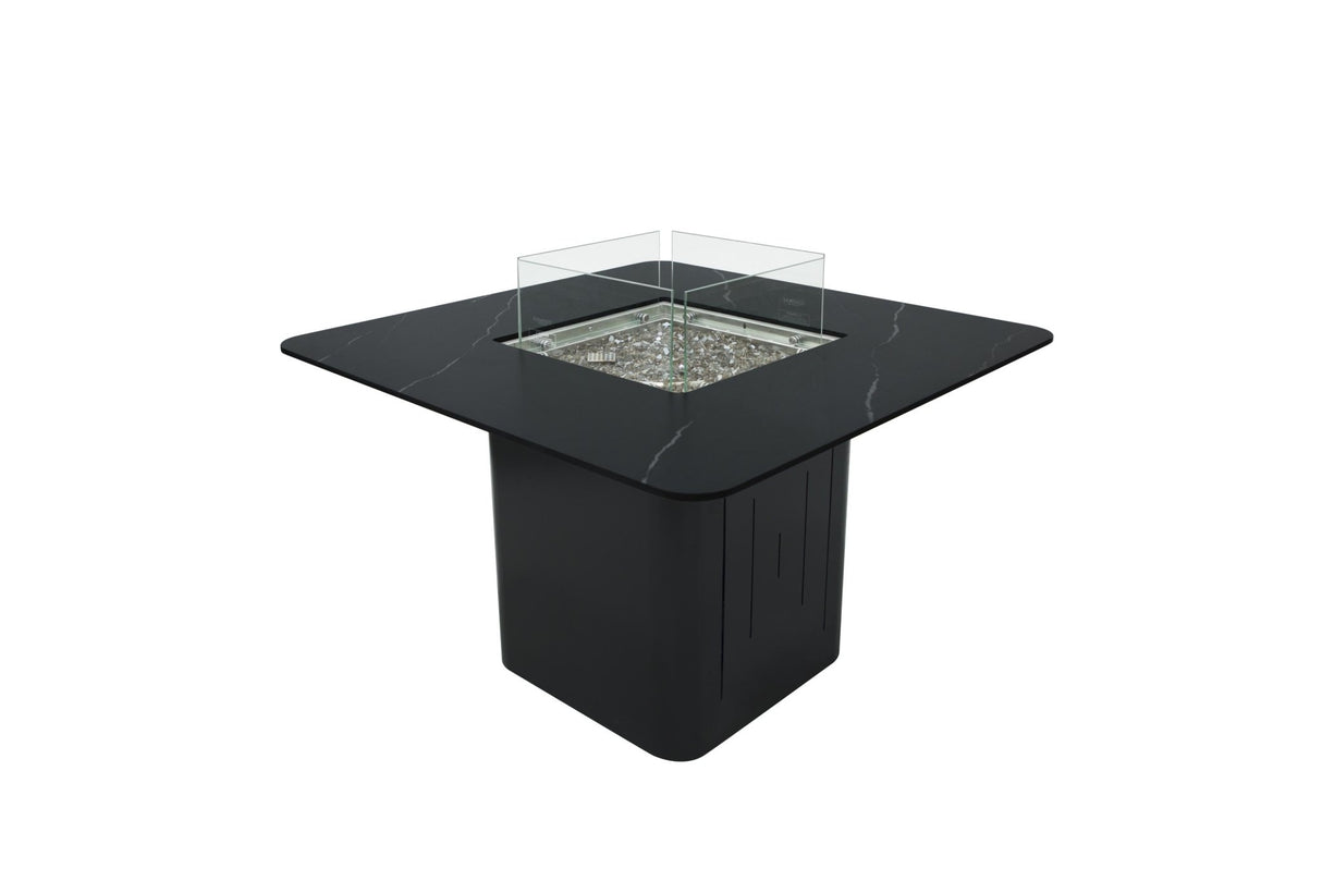 Elementi Brugge Marble Porcelain Dining Table - Majestic Patio