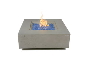 Elementi Capertee & Roraima & Uluru Square Sandstone Fire Table - Majestic Patio