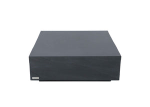 Elementi Colorad 40" Square Concrete Coffee Table - Majestic Patio