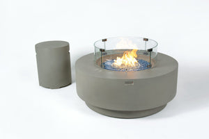 Elementi Colosseo & Nimes Round Fire Table - Majestic Patio