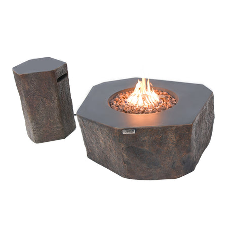 Elementi Columbia Fire Table - Majestic Patio