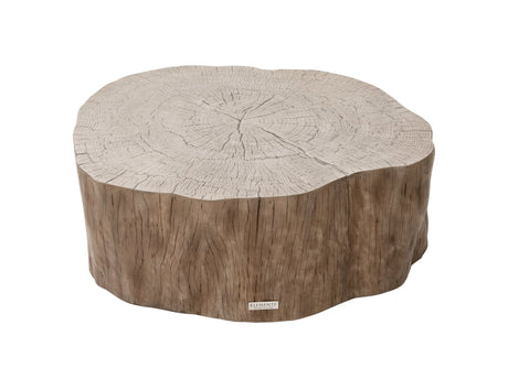 Elementi Daintree 42" Stump Concrete Coffee Table Large - Majestic Patio