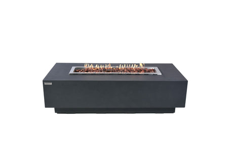 Elementi Granville Fire Table - Dark Gray - Majestic Patio