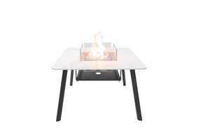 Elementi Helsinki Marble Porcelain Dining Table - Majestic Patio