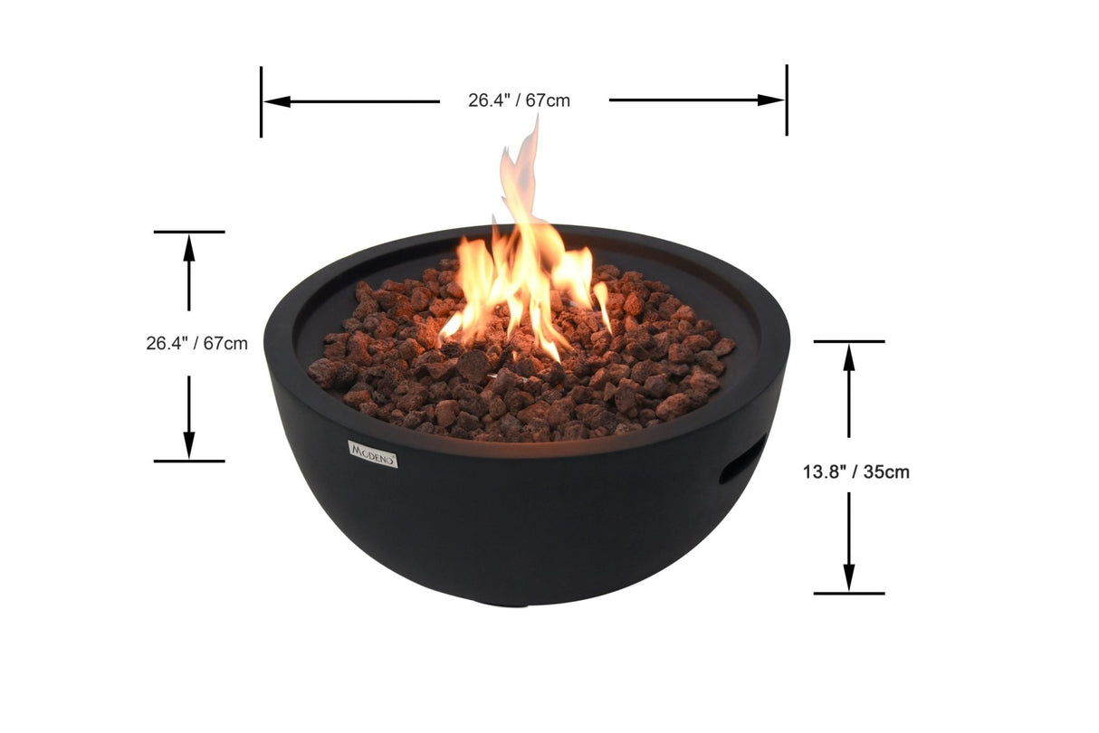 Elementi Jefferson Fire Bowl - Majestic Patio