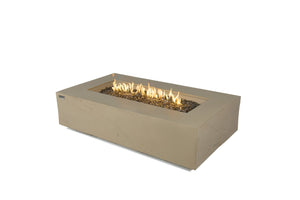 Elementi Meteora, Cape Town, and Colorado Rectangle Sandstone Fire Table - Majestic Patio